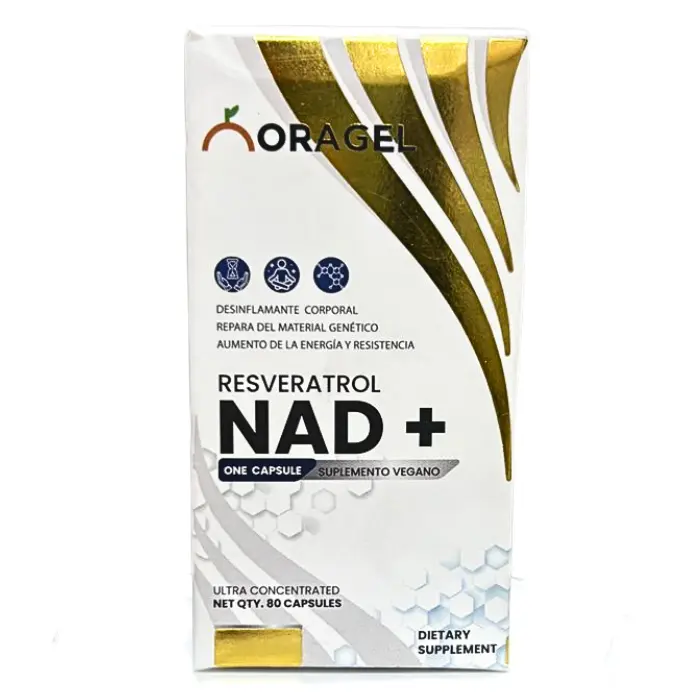 NAD + 300mg 80 cápsulas Oragel