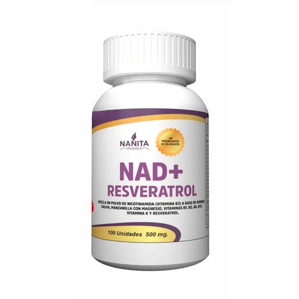 NAD + Resveratrol 100 cáp. - NANITA