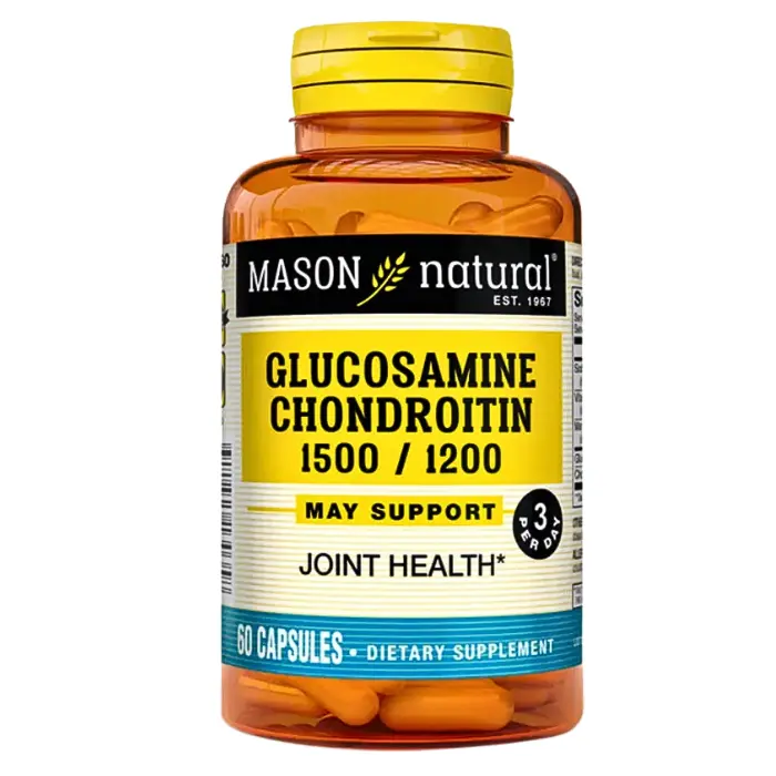Glucosamine Chondroitin 1500mg / 1200mg 60cap Mason Natural