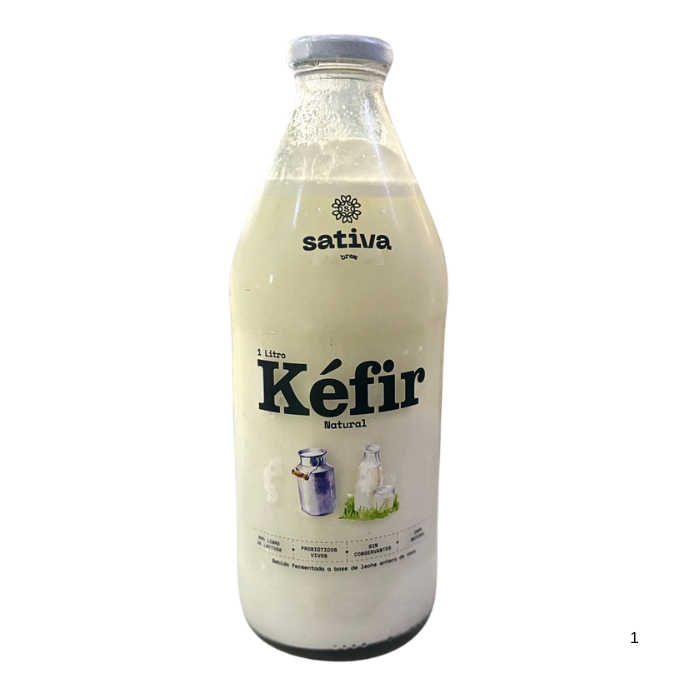 Kefir Sabor Natural 1litro - Sativa  
