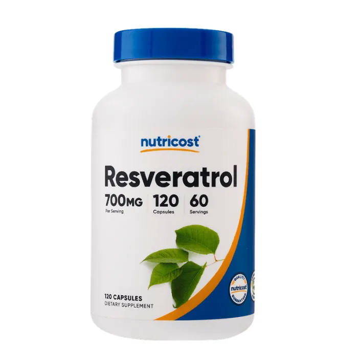 Resveratrol 700mg 120 capsulas (TRANS-RESVERATROL) Nutricost