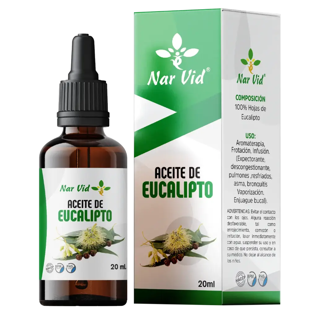 Aceite Esencial de Eucalipto x 20ml - Nar Vid