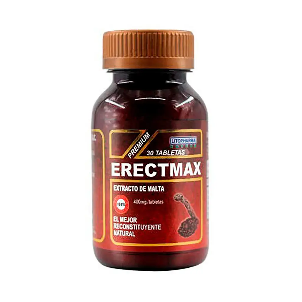 Erectmax Premuim 30 Tabletas 400mg - Litopharma