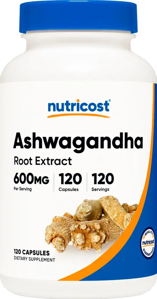 Ashwagandha 120cap 600mg - Nutricost