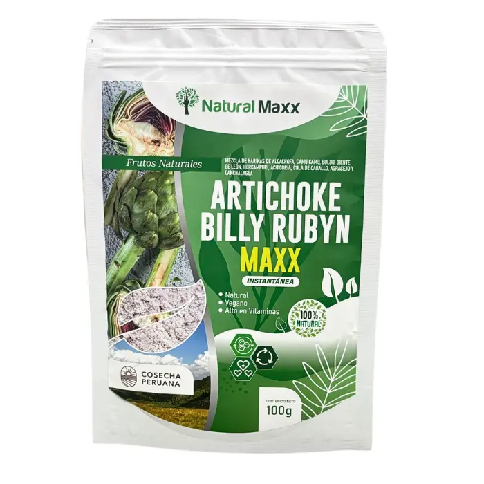 Harina Artichoke Billy Rubyn Maxx 100gr Naturalmaxx