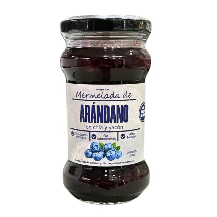 Mermelada De Arándano 212gr Tradicional
