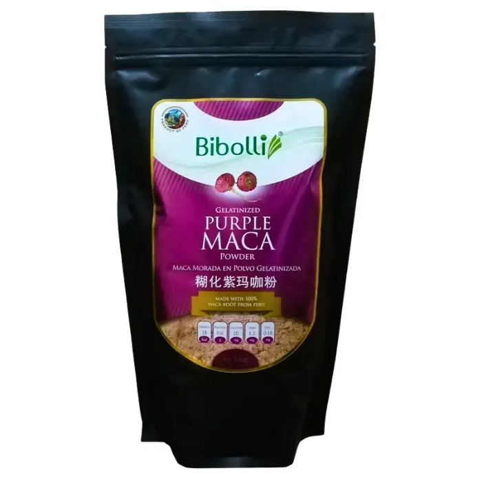 Maca Roja Gelatinizada 1kg - Bibolli  