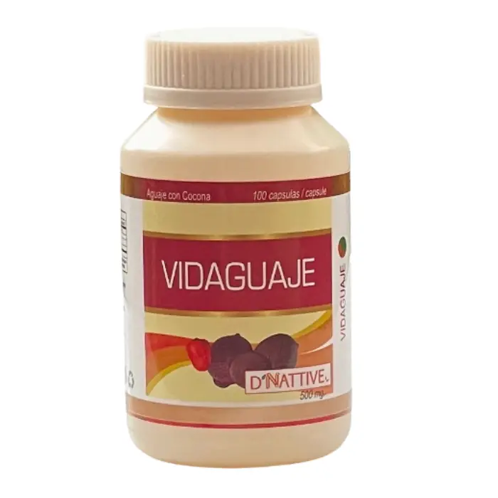 Vidaguaje 500mg 100 Cápsulas D'NATTIVE