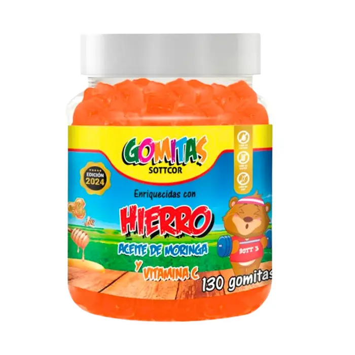 Gomitas De Hierro (niños) 130unid Sottcor