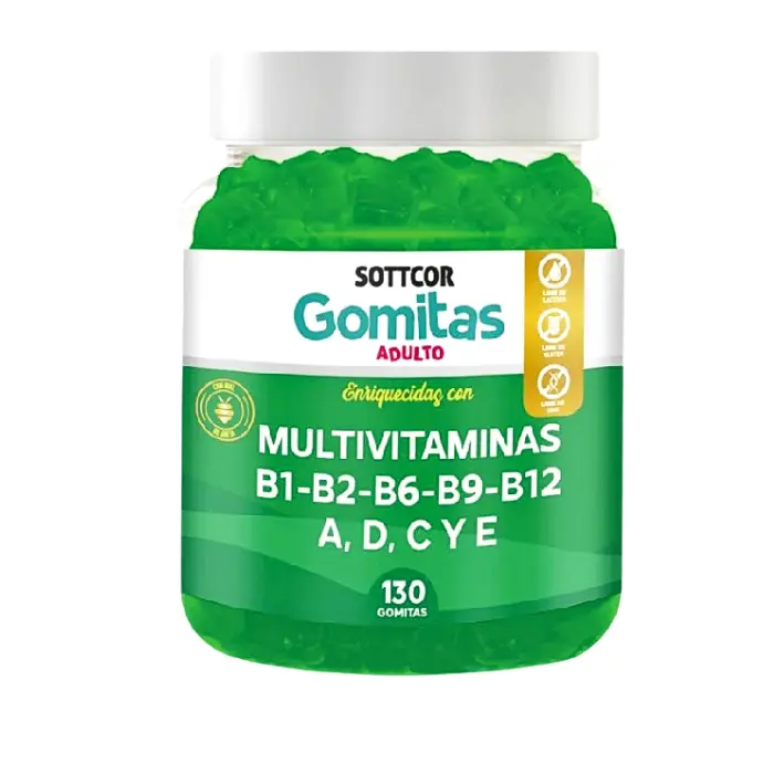 Gomitas de Multivitaminas 130unid. Sottcor 