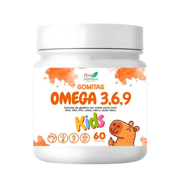 OMEGA 3,6,9 60 GOMITAS NIÑO PERÚ NUTRITION