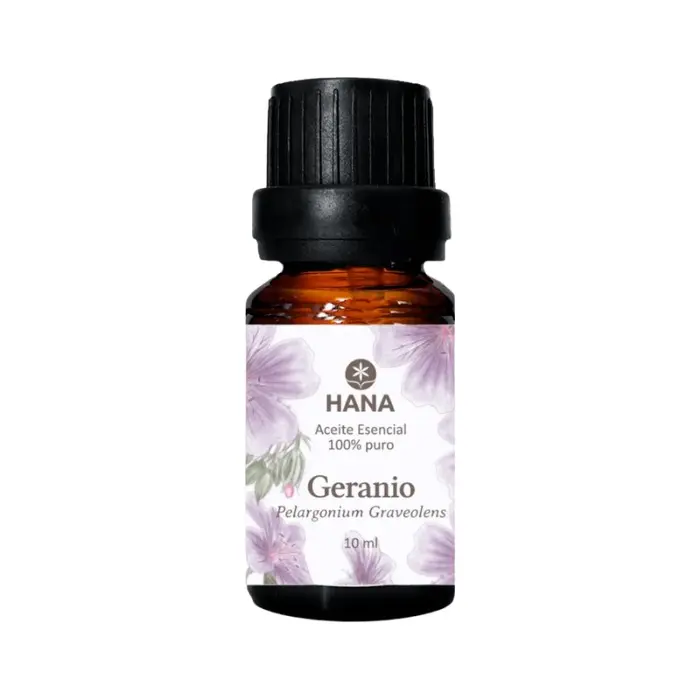 Aceite Esencial De Geranio 10ml Hana 