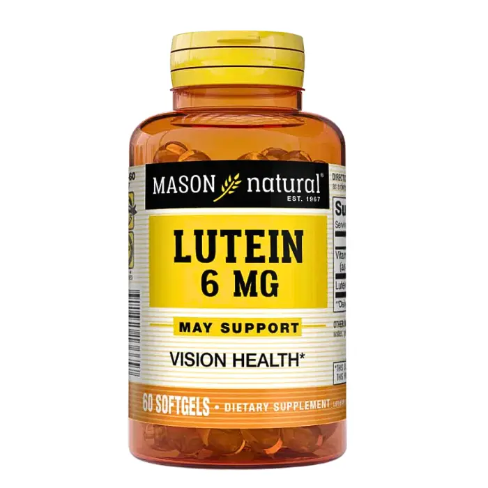 Lutein 6mg 60cap Blandas Mason Natural 