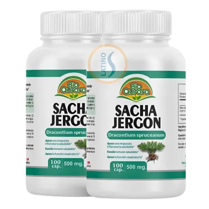 Sacha Jergon 100 capsulas 500mg Bio Aurora 