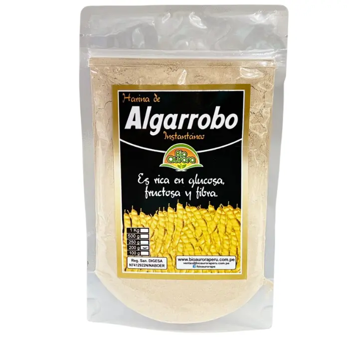 Harina de Algarrobo 200gr Bio Aurora