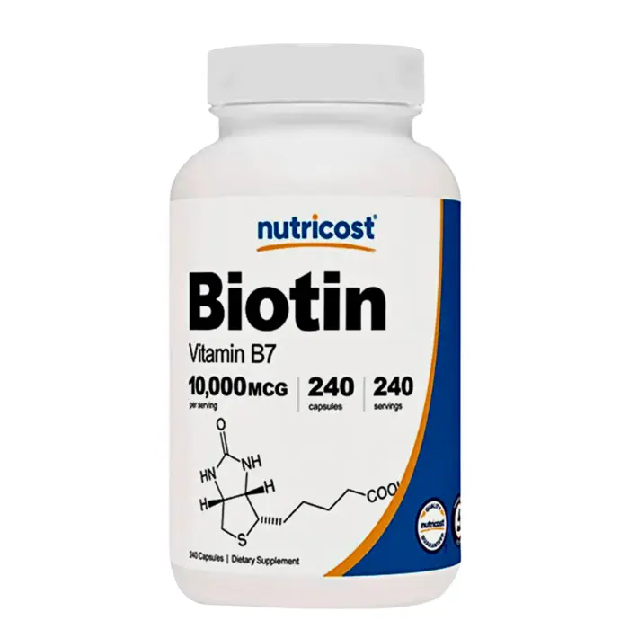 Biotin 10.000mng 240 cap. -  Nutricost
