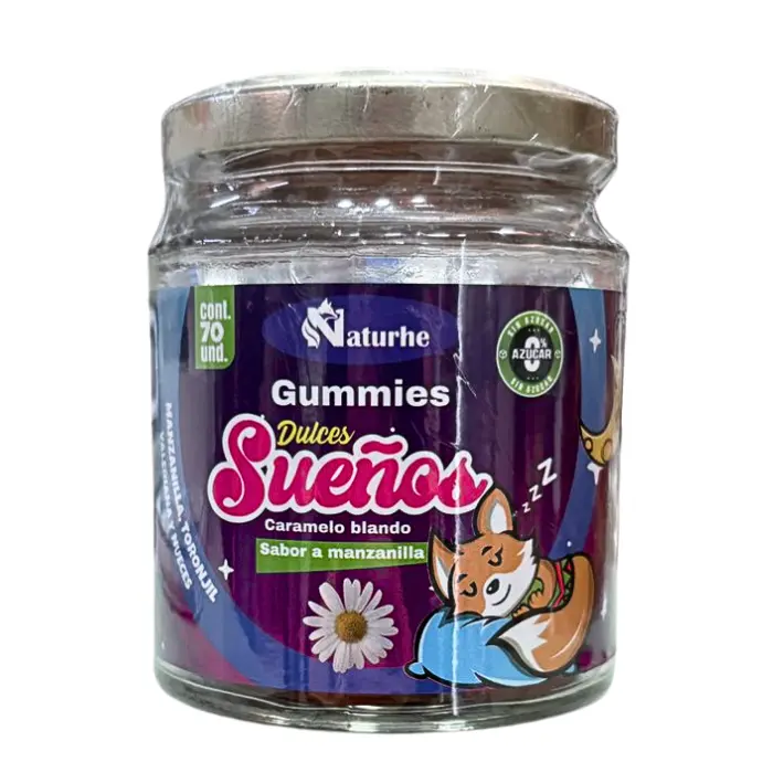 Gomitas De Dulces Sueños (Niños) 70unid Naturhe 