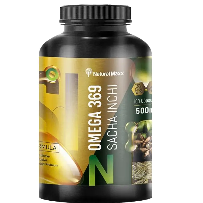 Sacha Inchi 369 100cap 500mg NaturalMaxx