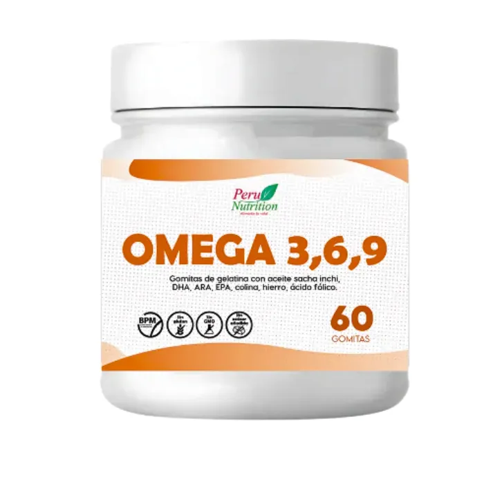 OMEGA 3,6,9 60 GOMITAS PERÚ NUTRITION