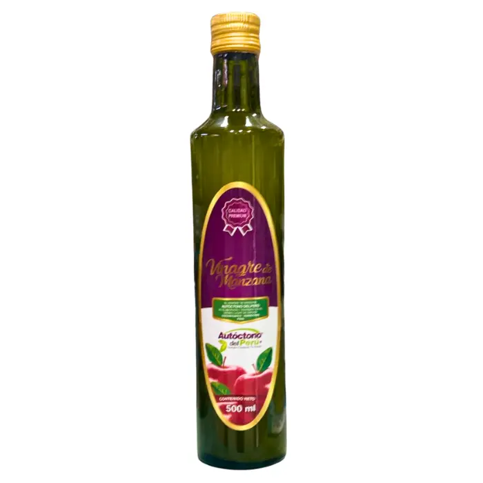 Vinagre de Manzana Premium 500ml Autóctono del Perú