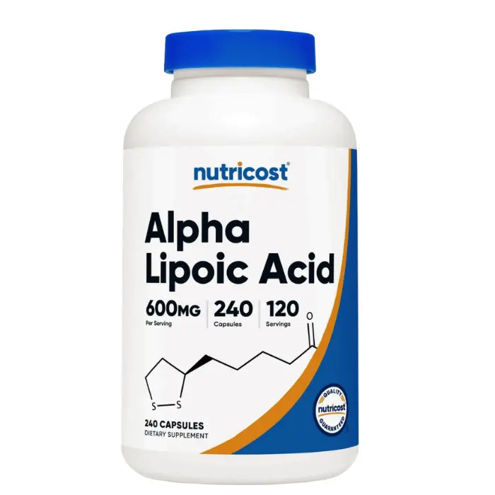 Alpha Lipoic Acid 600mg 240cap Nutricost