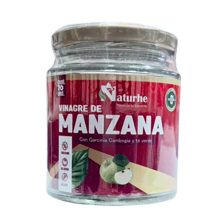 Gomitas de Vinagre de Manzana  70unid. Naturhe