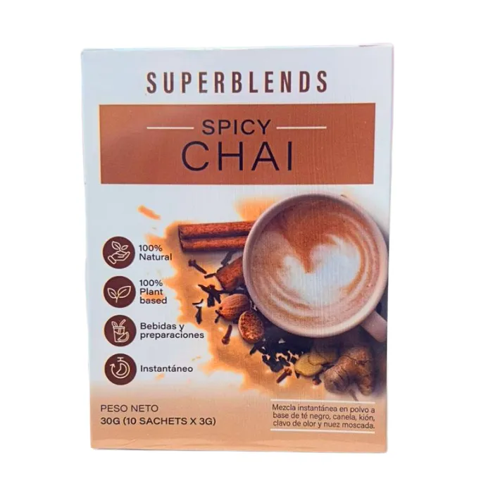 Spicy Chai 10 Sachet Real Food