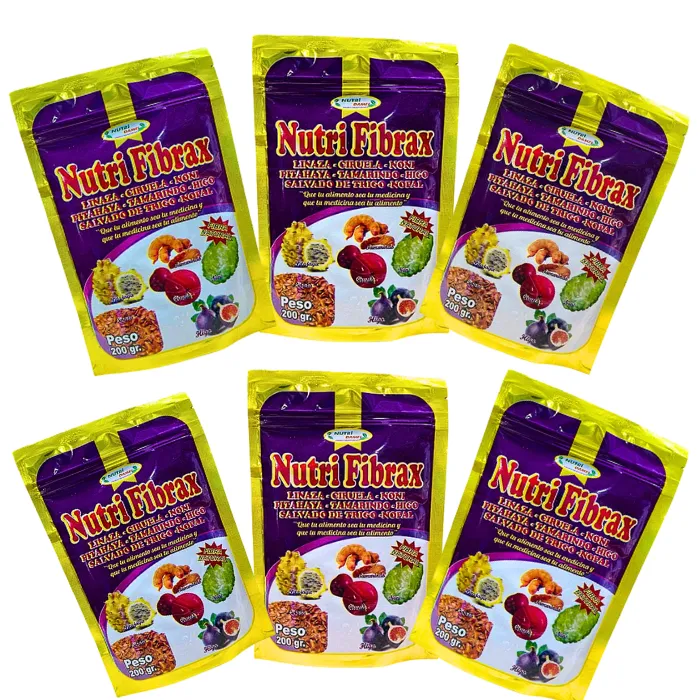 Pack Nutri Fibrax 200gr (6 Unidades)