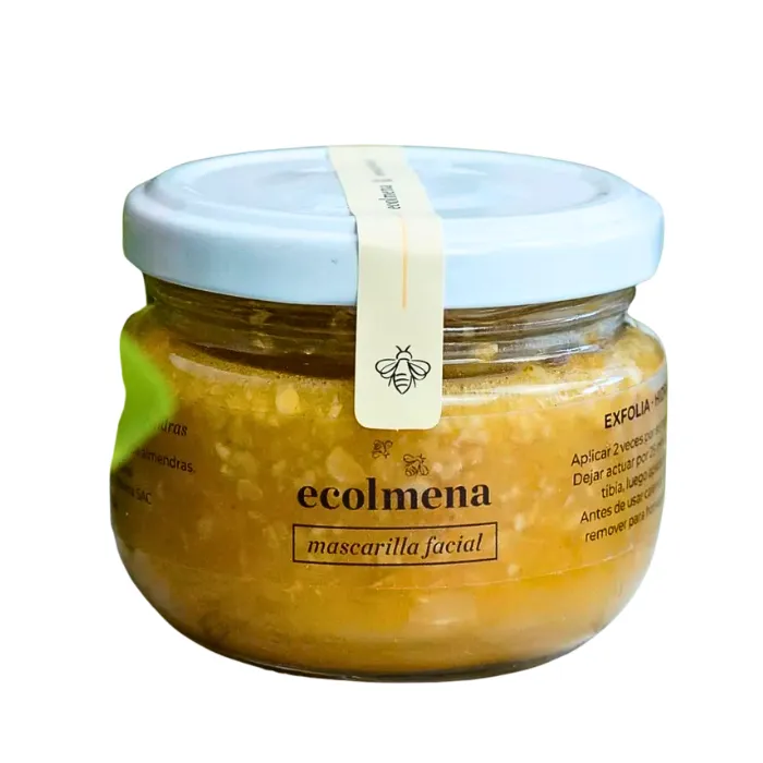 Mascarilla Exfoliante de miel y Avena 130g ECOLMENA