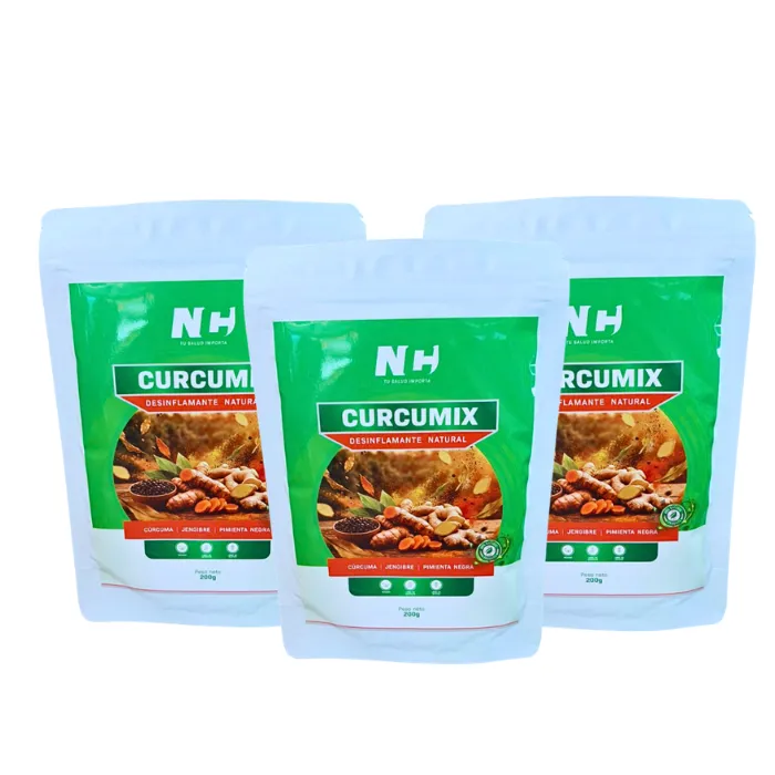 Pack Harina Curcumix Polvo 200g - N-H (3 Unidad)