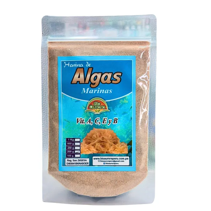 Algas Marinas 100cap 500mg Bio Aurora