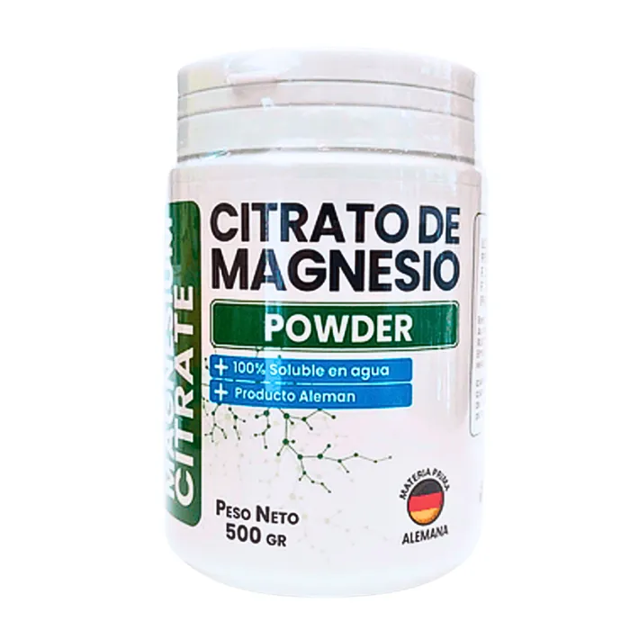 Citrato de Magnesio 500g Powder