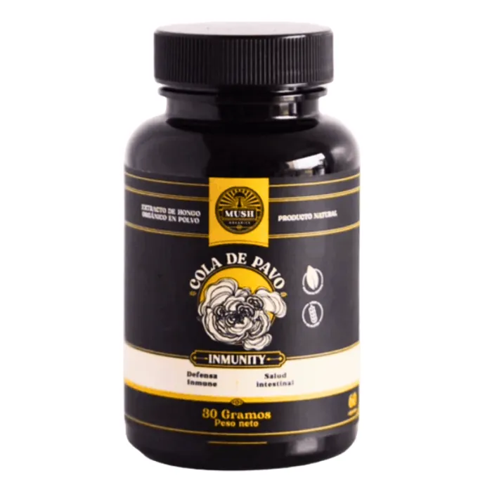 Cola de Pavo 60 cápsulas MUSH ORGANICS