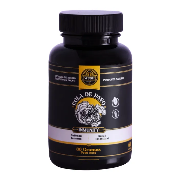 Cola de Pavo 60 cápsulas MUSH ORGANICS
