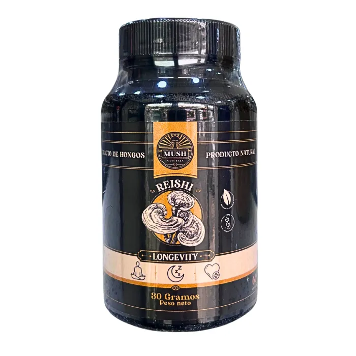 Reishi 60 cápsulas MUSH ORGANICS
