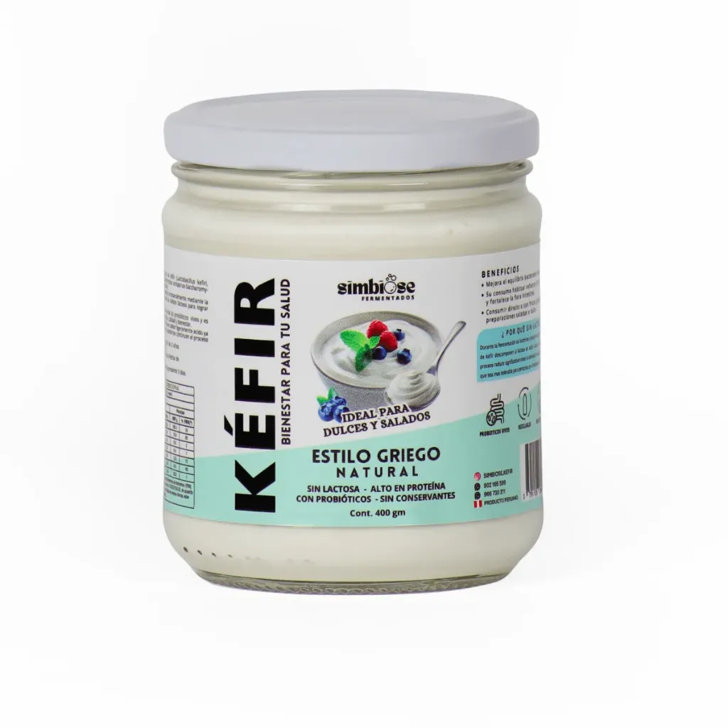 KEFIR GRIEGO CON  FRAMBUESA 400G