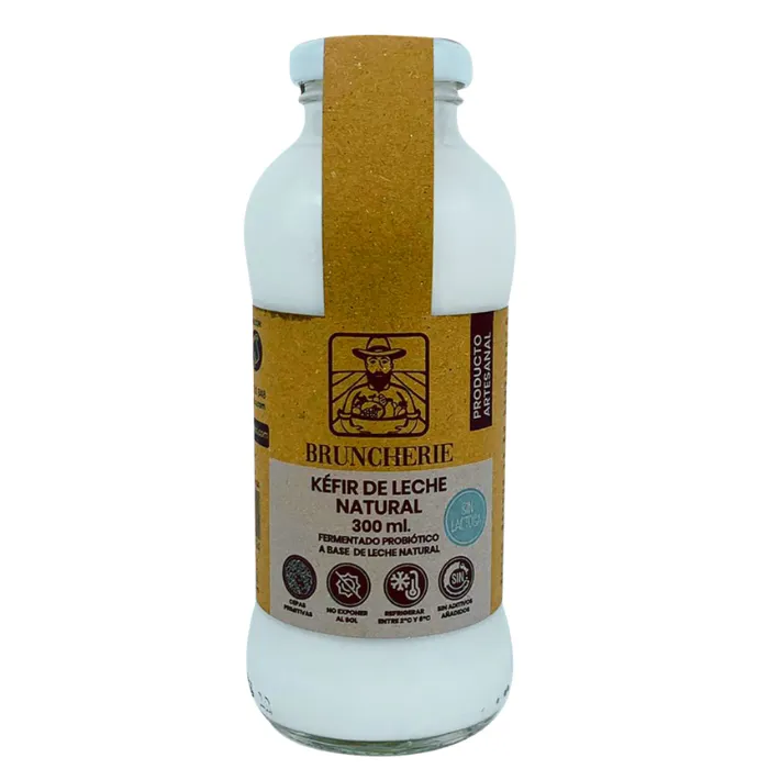 Kéfir de Leche Natural Bruncherie 300ML