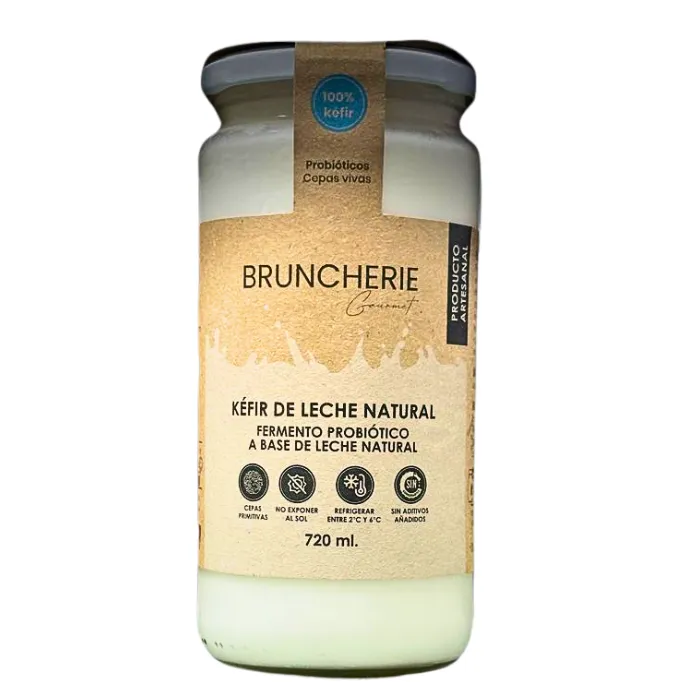 Kéfir de Leche Natural Bruncherie 720ML