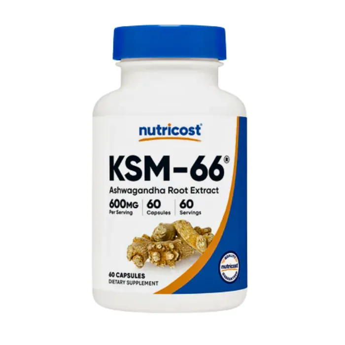 Ksm-66 Ashwagandha 600mg 60cap Nutricost