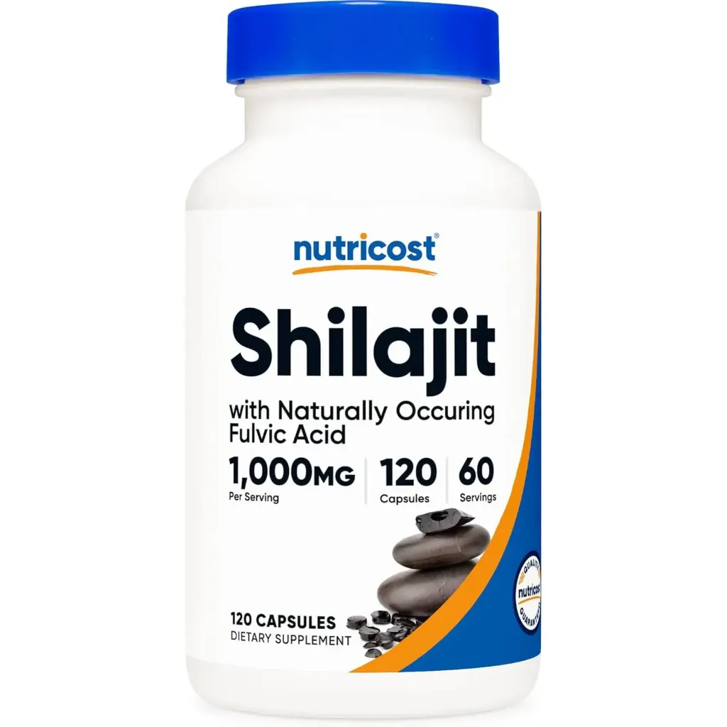 Shilajit 1000mg 120 Capsulas Nutricost