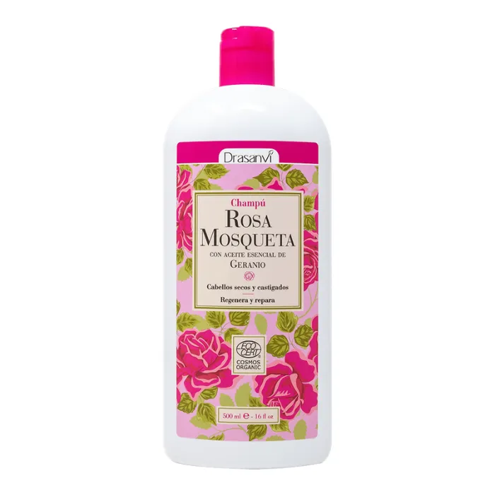 Champú Rosa Mosqueta ECOCERT BIO 500ml  DRASANVI