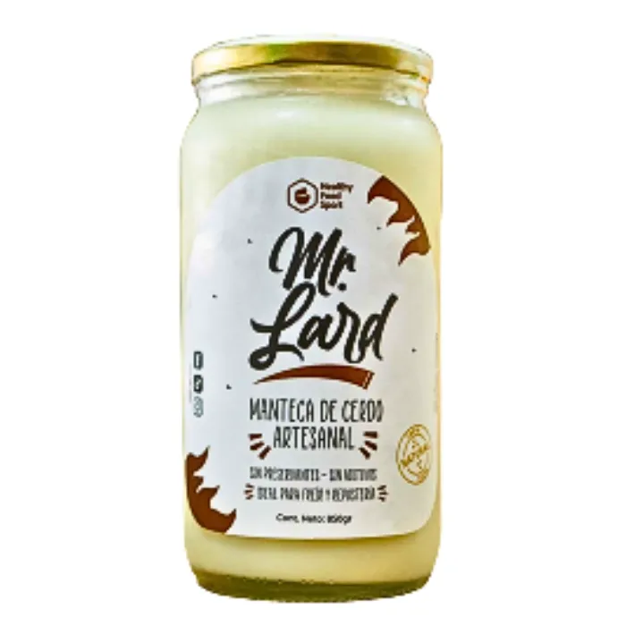 Manteca de Cerdo línea Virgen 850g FRASCO Mr.LARD