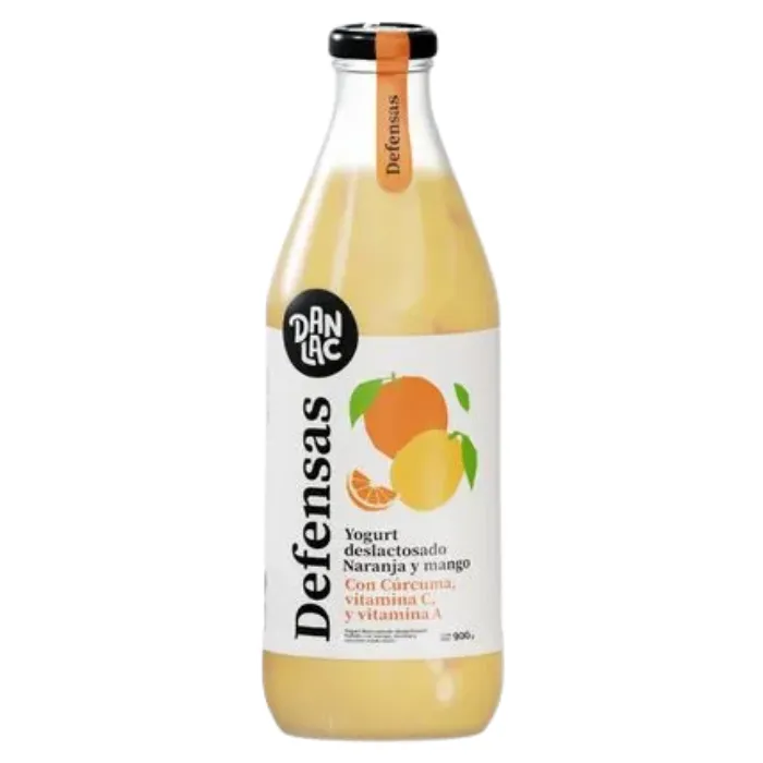 Yogurt DEFENSAS Mango,Naranja y Cúrcuma 900g DANLAC