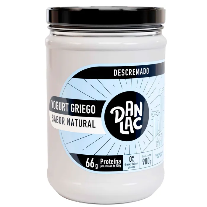 Yogurt GRIEGO DESCREMADO Natural 900g DANLAC