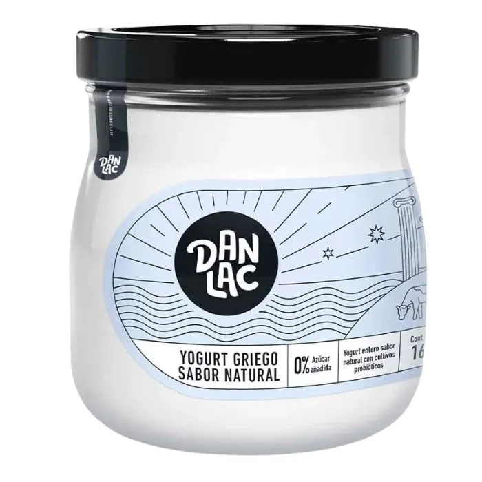 Yogurt Griego DESCREMADO Natural 160g Danlac