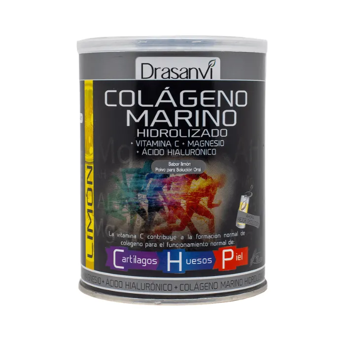 Colágeno Marino Hidrolizado Magnesio Sabor Limón 300g DRASANVI