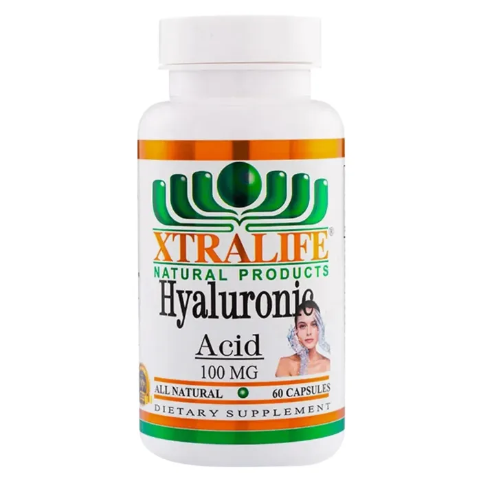 Ácido Hialurónico 100mg 60 cápsulas XTRALIFE