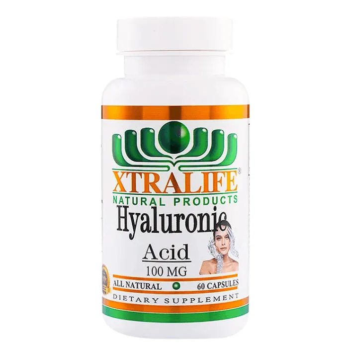 Ácido Hialurónico 100mg 60 cápsulas XTRALIFE