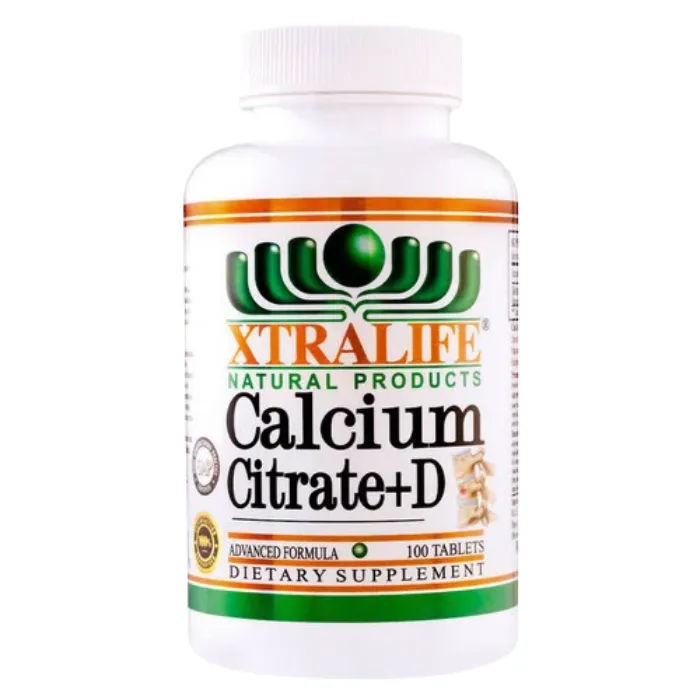 CALCIUM CITRATE + D 100 Tabletas XTRALIFE