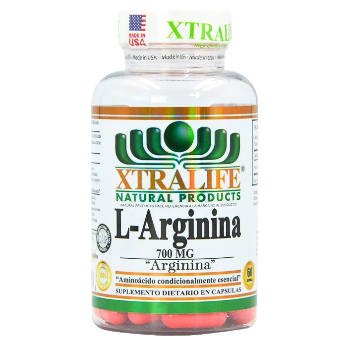 L- Arginina 750mg 60 cápsulas XTRALIFE